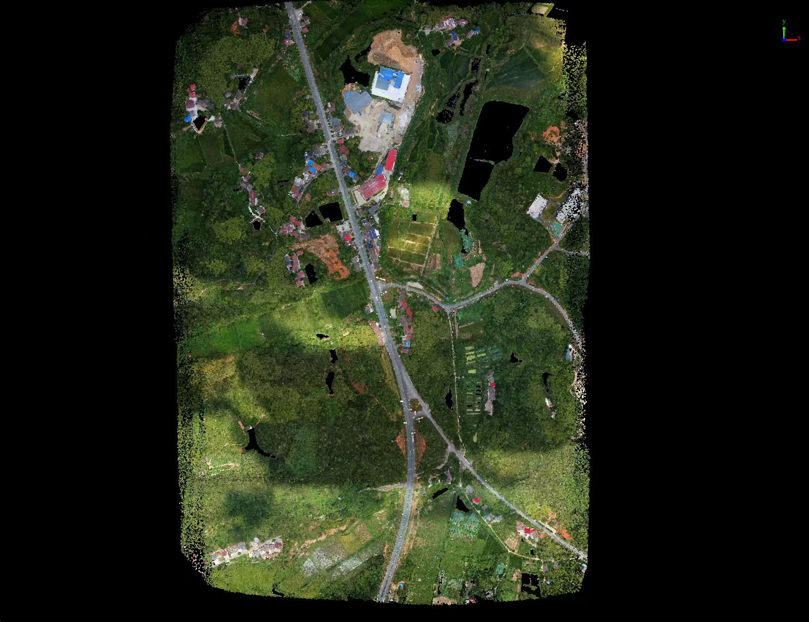 High-Precision Survey for Mountainous Secondary Highway Reconstruction Based on FT-mini Airborne LiDAR