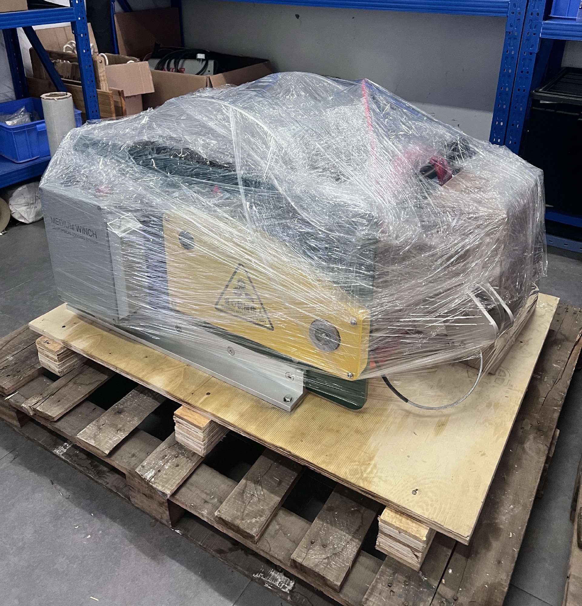 W-2000A Logging Winch Ready for Delivery After Final Factory Inspection